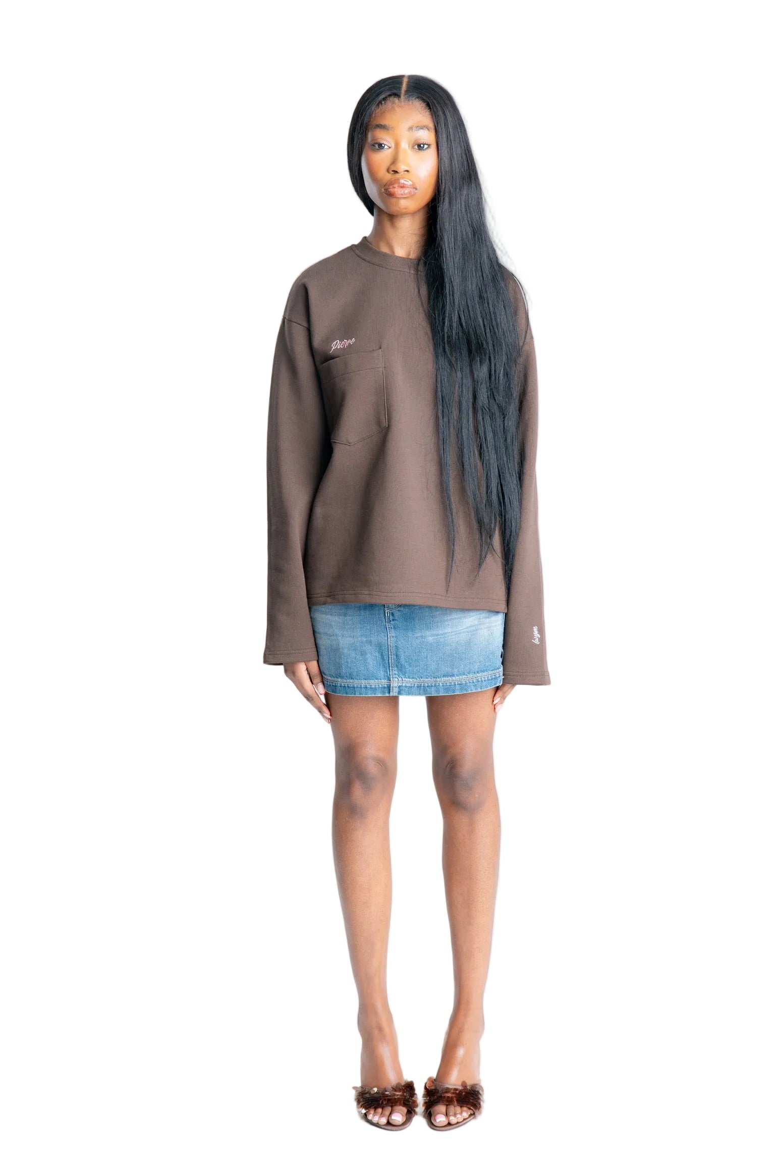 “PIERRE” L/S - BROWN