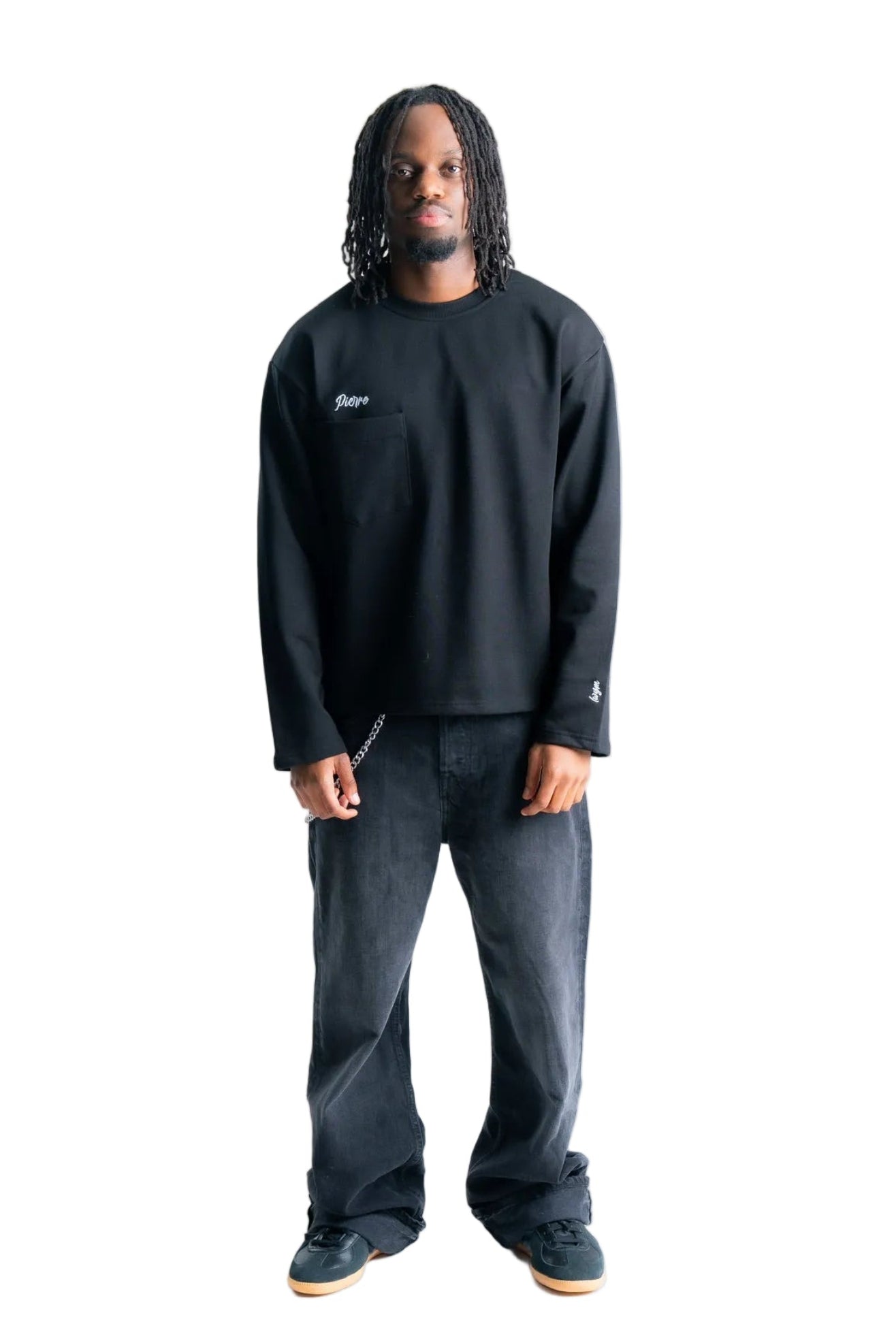 “PIERRE” L/S - BLACK