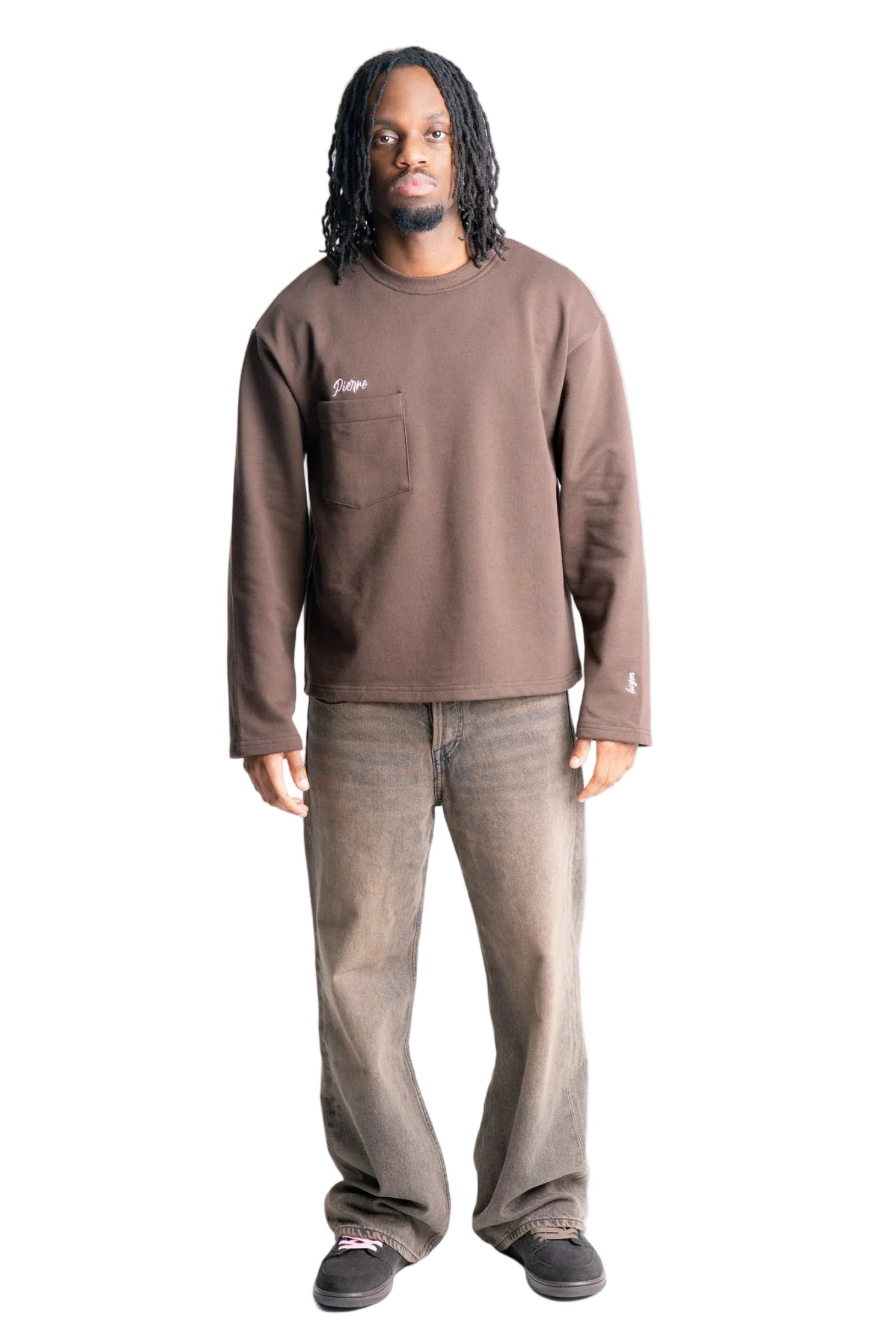 “PIERRE” L/S - BROWN
