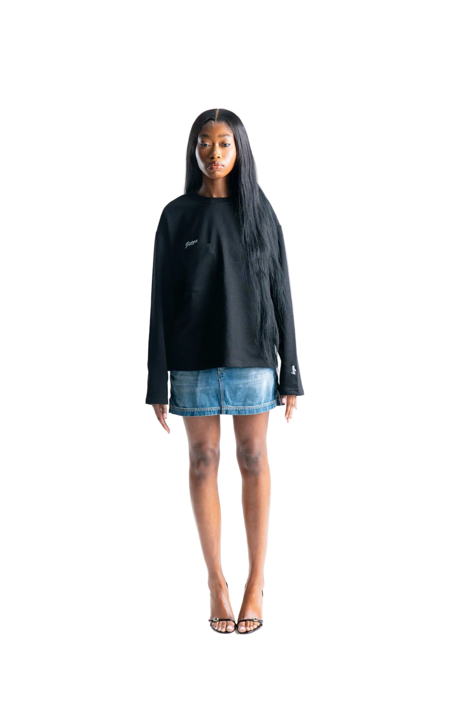 “PIERRE” L/S - BLACK