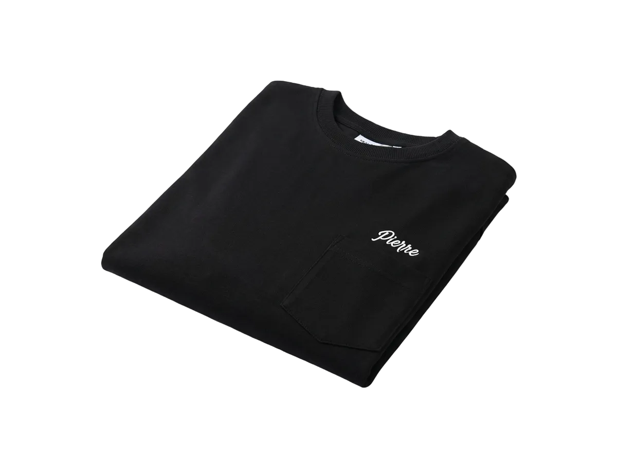 Pierre Bouelle Pierre long sleeve in black