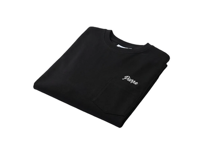 Pierre Bouelle Pierre long sleeve in black