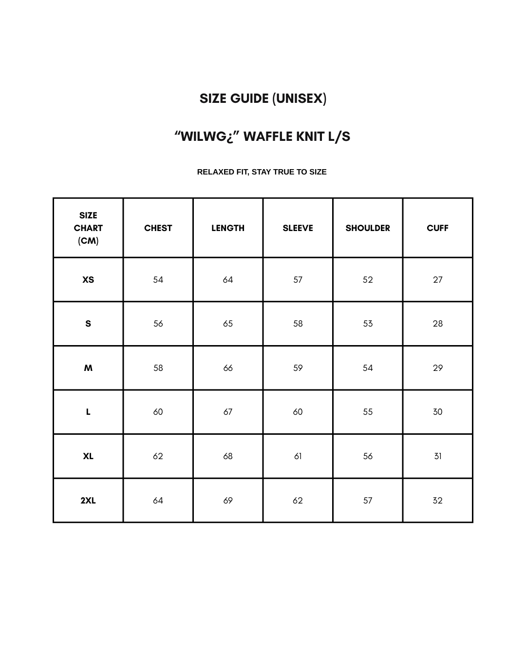 "WILWG¿" WAFFLE KNIT L/S